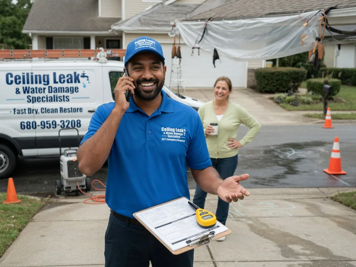 Ceiling Leak Cleanup Goldfield, NV FAQs